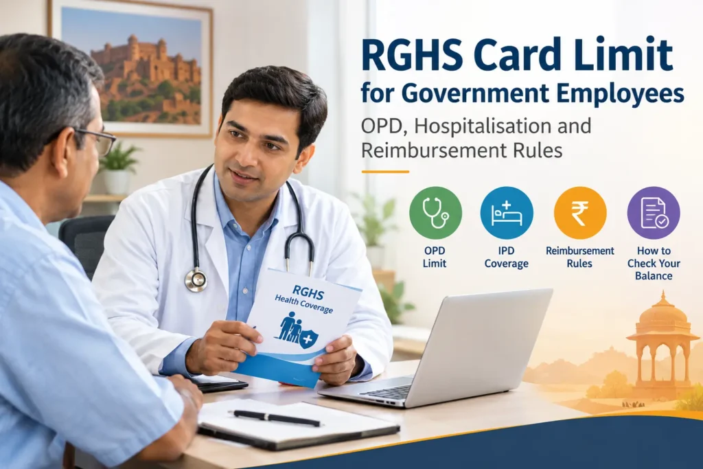 RGHS Card Limit for Government Employees: OPD, Hospitalisation and Reimbursement Rules